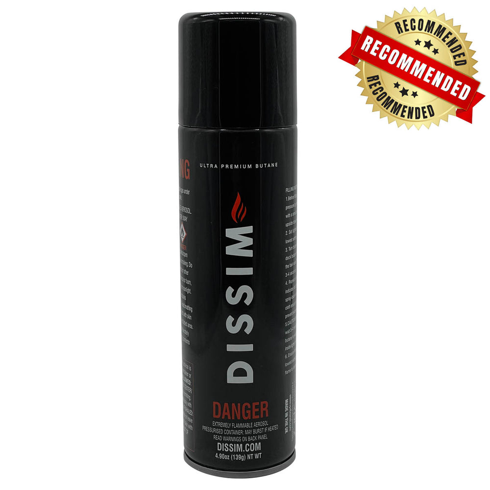 Dissim Ultra-Premium Butane Lighter Fuel - 4.9 OZ butane Dissim
