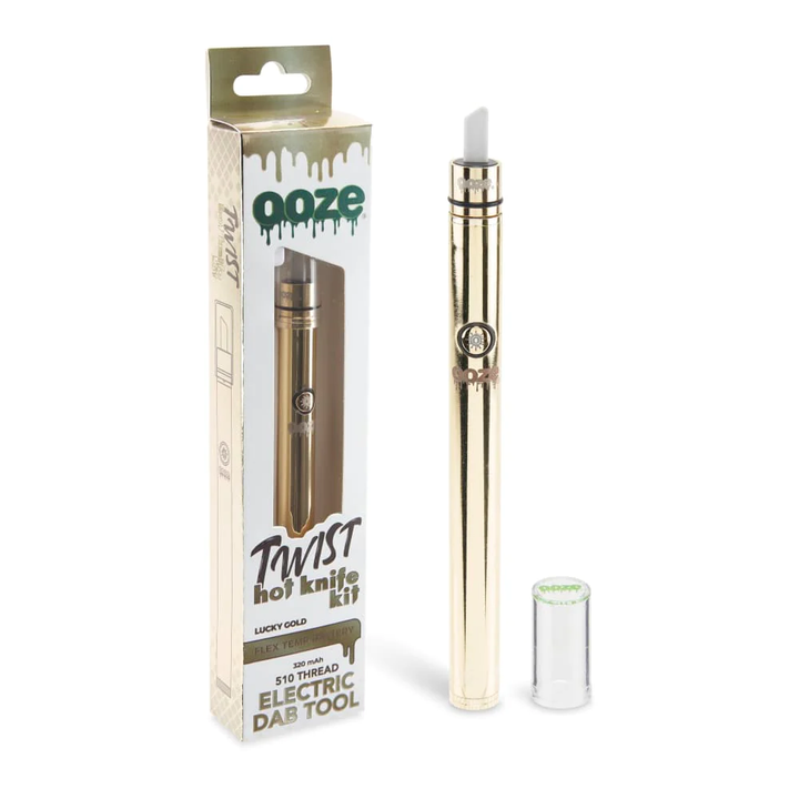 Ooze Twist Hot Knife Kit -  A 510 Thread Cart Pen Electric Dab Tool Tools Ooze Lucky Gold