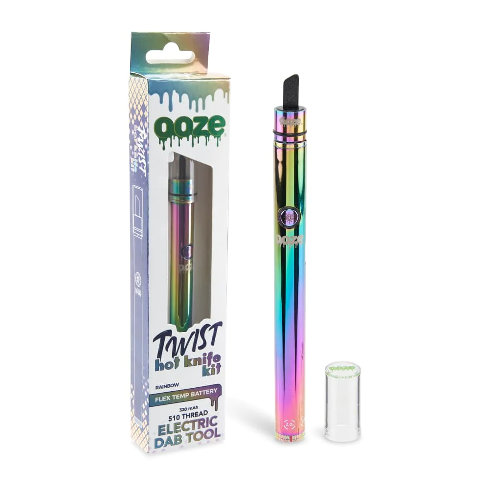 Ooze Twist Hot Knife Kit -  A 510 Thread Cart Pen Electric Dab Tool Tools Ooze Rainbow