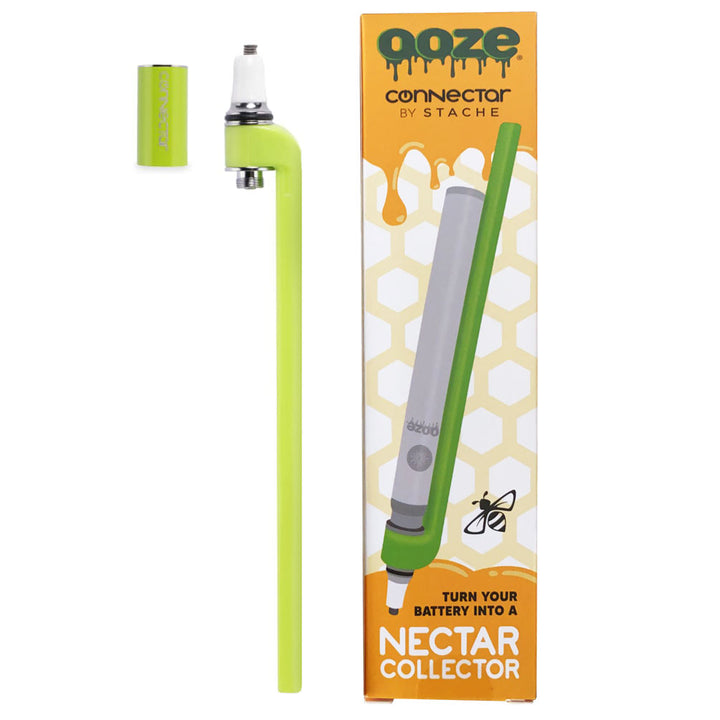 Ooze ConNectar Nectar Collector / Attachment for 510 Battery by STACHE Wax Pen Ooze Green