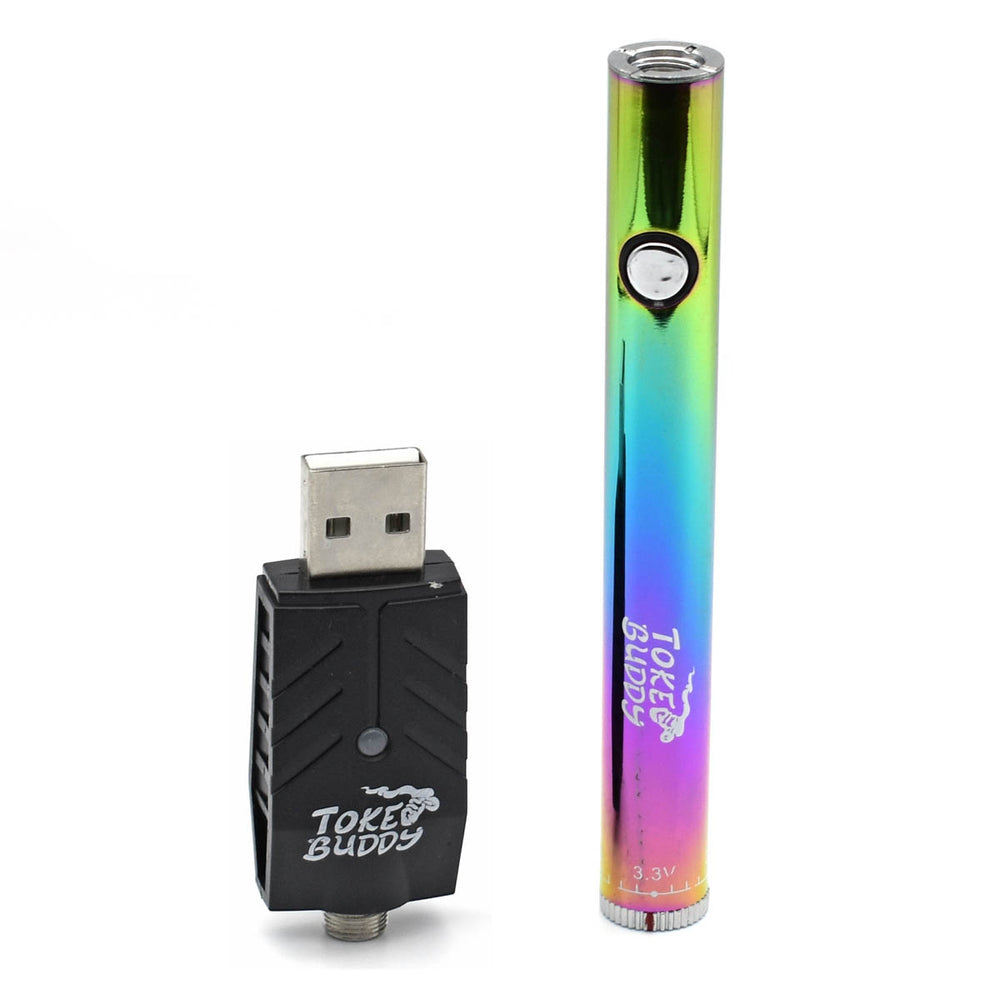Toke Buddy Twist 510 Thread Vape Cart Pen Battery Vapor Batteries Toke Buddy