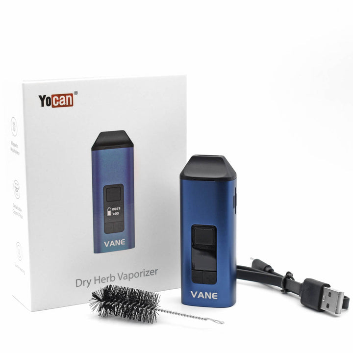Yocan Vane Dry Herb Vaporizer Battery  Yocan Blue