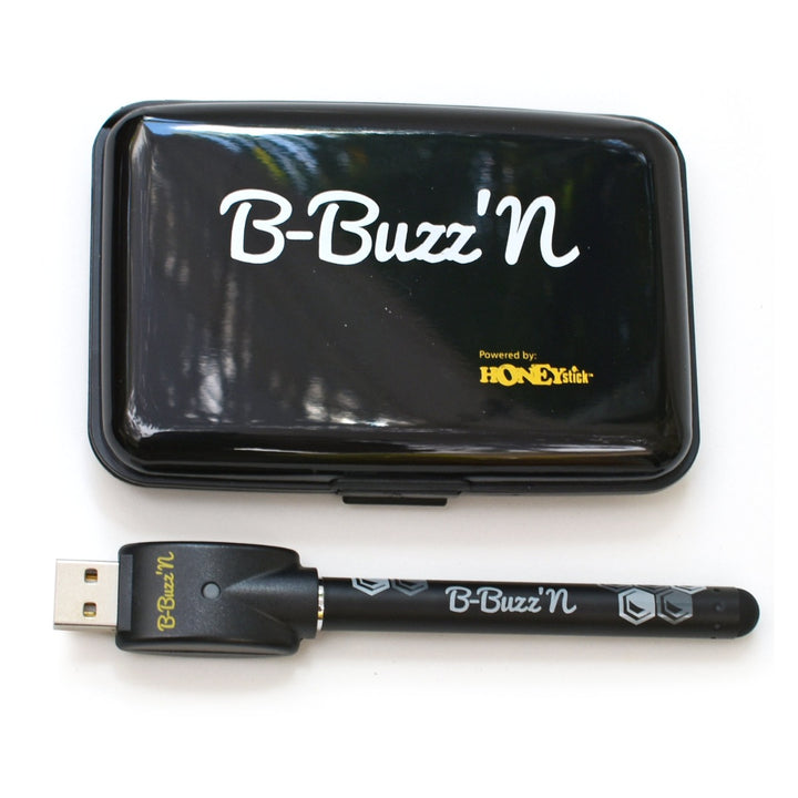 B-Buzz’n Wallet 510 Vape Cart Pen Battery  B-Buzz'n Black  
