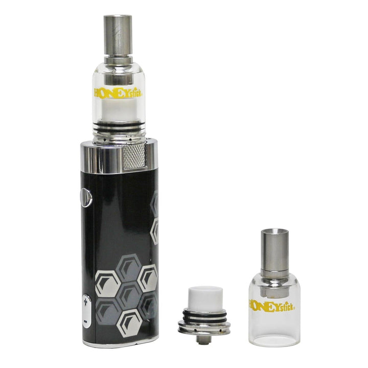 Honeystick Defender 3-in-1 Vape Kit for Essential Oil, Wax and Dry Herbs Vape Mod Honeystick