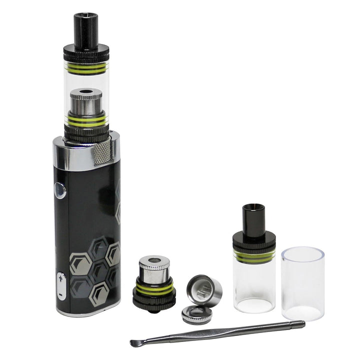 Honeystick Defender 3-in-1 Vape Kit for Essential Oil, Wax and Dry Herbs Vape Mod Honeystick