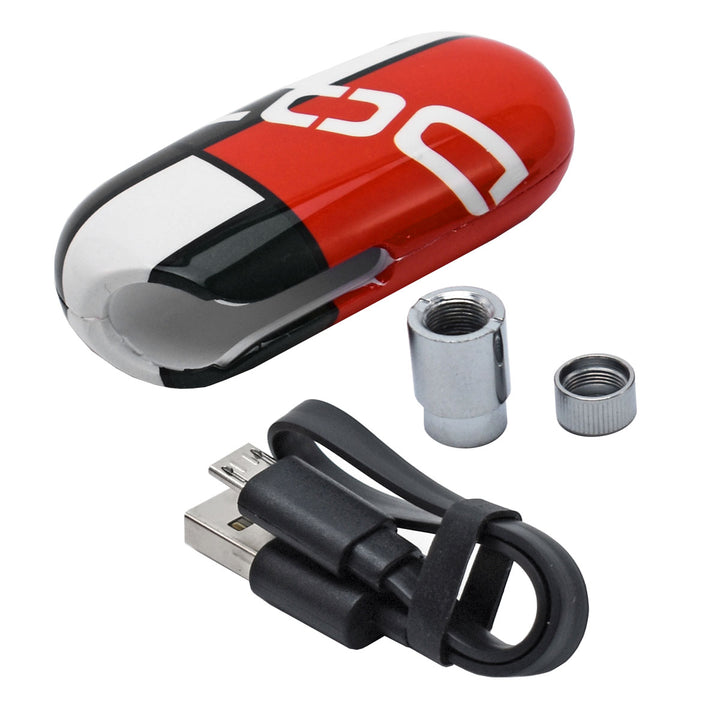 DOT Mini-S MOD 510 Thread Vape Cart Battery  DOT Red/White/Blue/Green