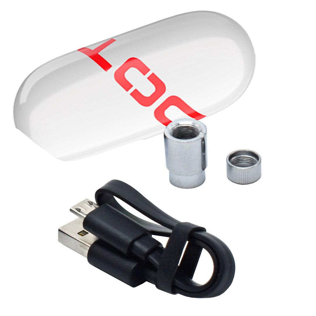 DOT Mini-S MOD 510 Thread Vape Cart Battery  DOT White