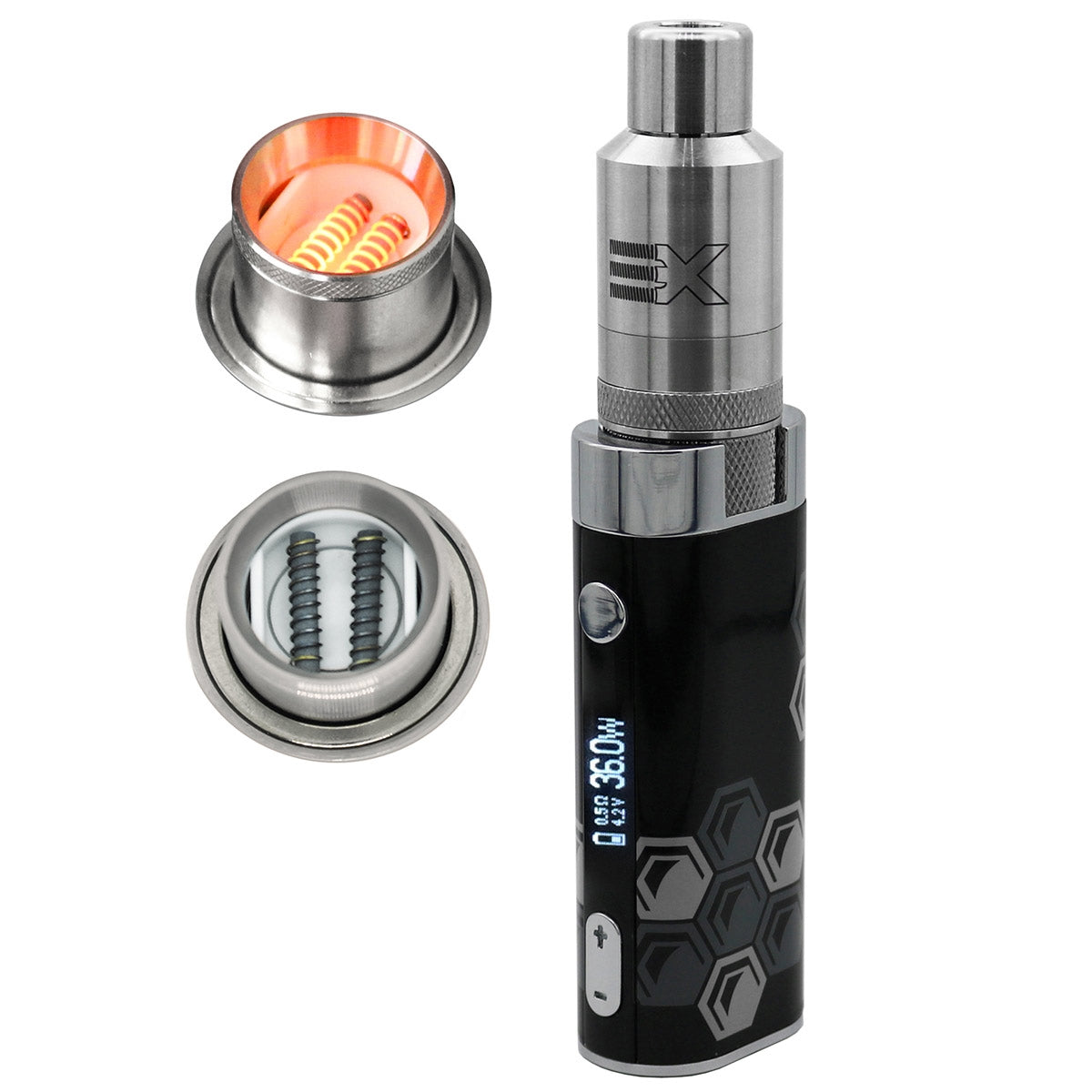 Defender Extreme 2.0 Wax Pen kit with 2600mAh Internal Box Mod Battery Vape Batt Defender Extreme 2.0 Wax Pen kit with 2600mAh Internal Box Mod Battery Vape Batt