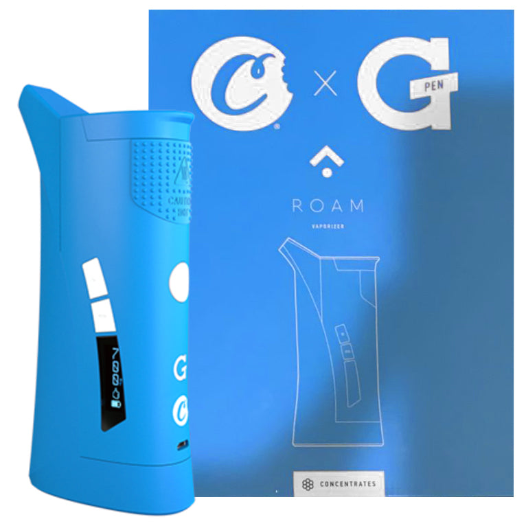 Grenco Science G Pen ROAM Wax Vaporizer with Water Filter Vape Pen G Pen Cookies