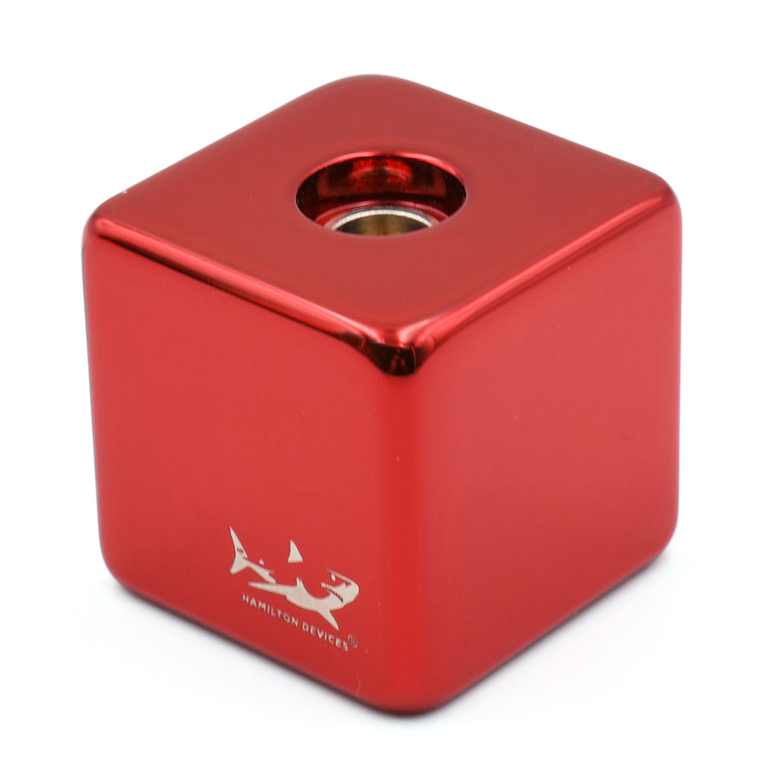 Hamilton Devices Cube Oil and Wax 510 Thread Vape Battery  Hamilton Devices Red