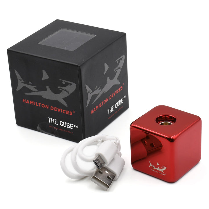 Hamilton Devices Cube Oil and Wax 510 Thread Vape Battery  Hamilton Devices