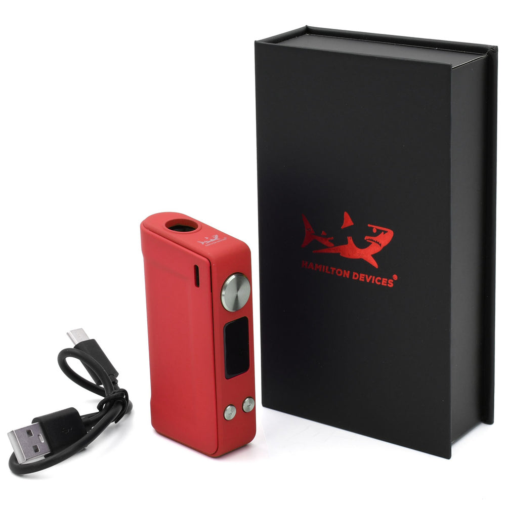 Hamilton Devices Shiv Vape Cart Battery  Hamilton Devices Red
