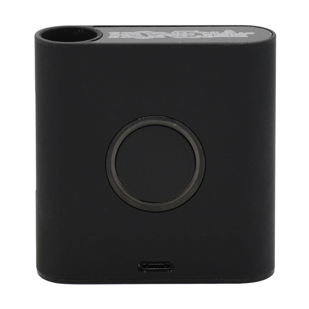 Aerobee 510 Cart Battery Side View showing operating button and charging port