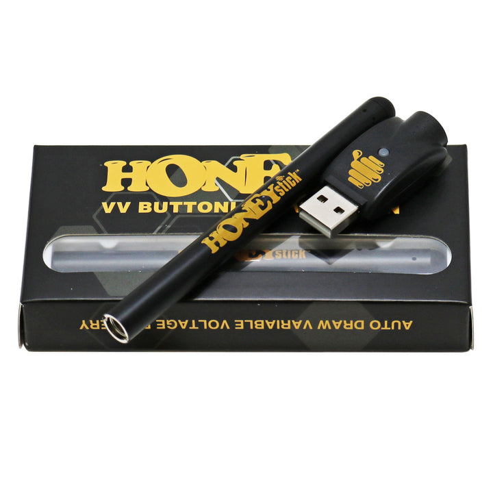 Honeystick Auto-Draw VV 510 Thread Vape Cart Pen Battery  Honeystick