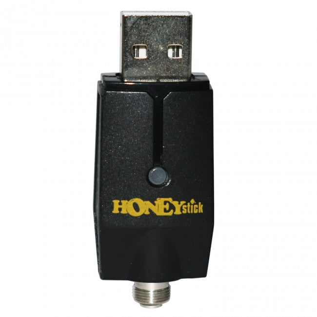 Honeystick Screw-On USB Charger for 510 Vape Cart Pen Batteries  Honeystick