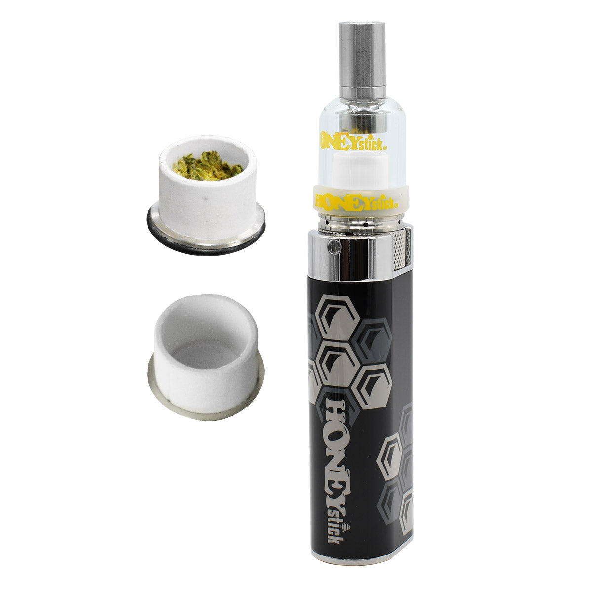 HRB Defender Dry Herb Vaporizer by HoneyStick Vape Batt HRB Defender Dry Herb Vaporizer by HoneyStick Vape Batt