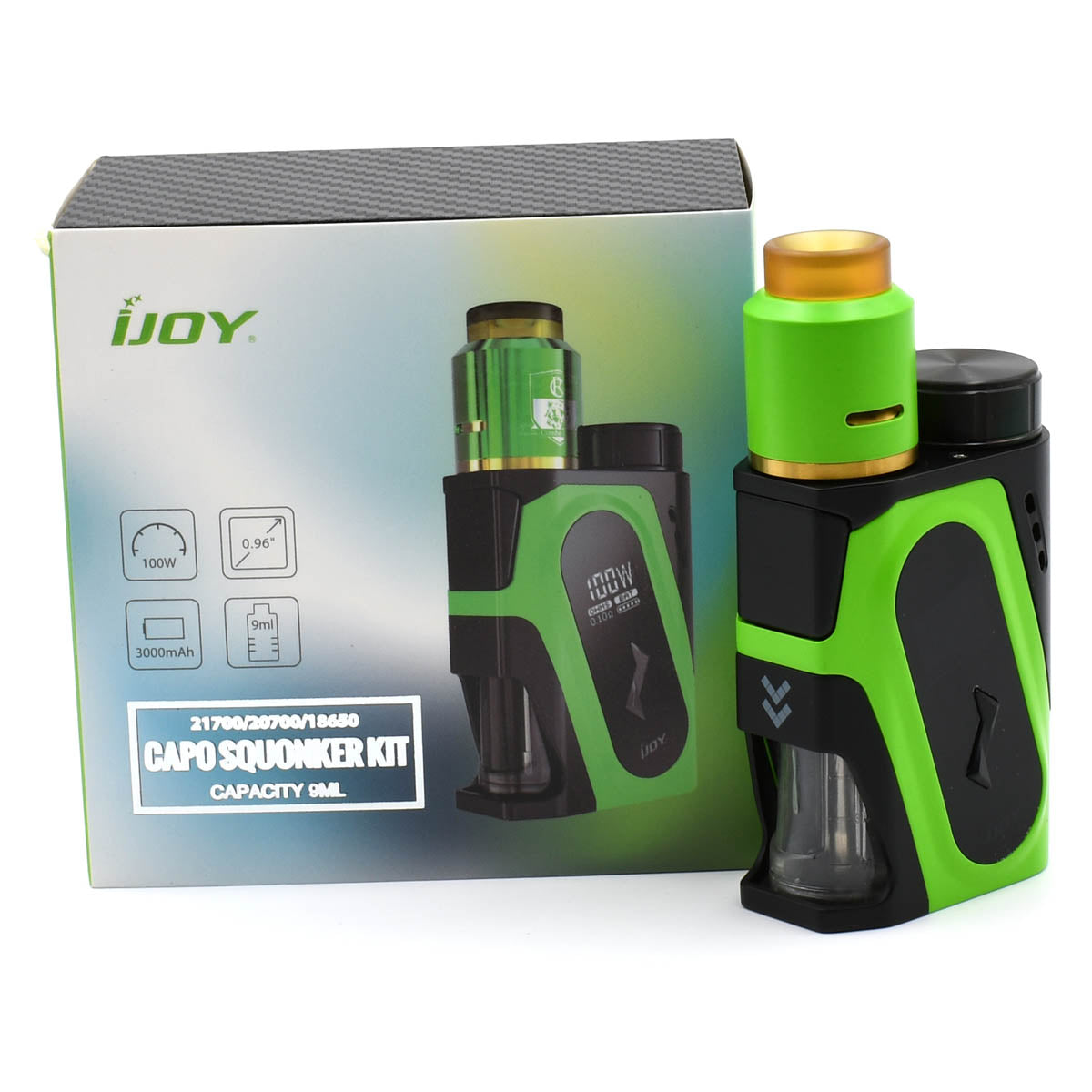 iJoy Capo Squonker Vape Mod Kit Vape Batt iJoy Capo Squonker Vape Mod Kit Vape Batt