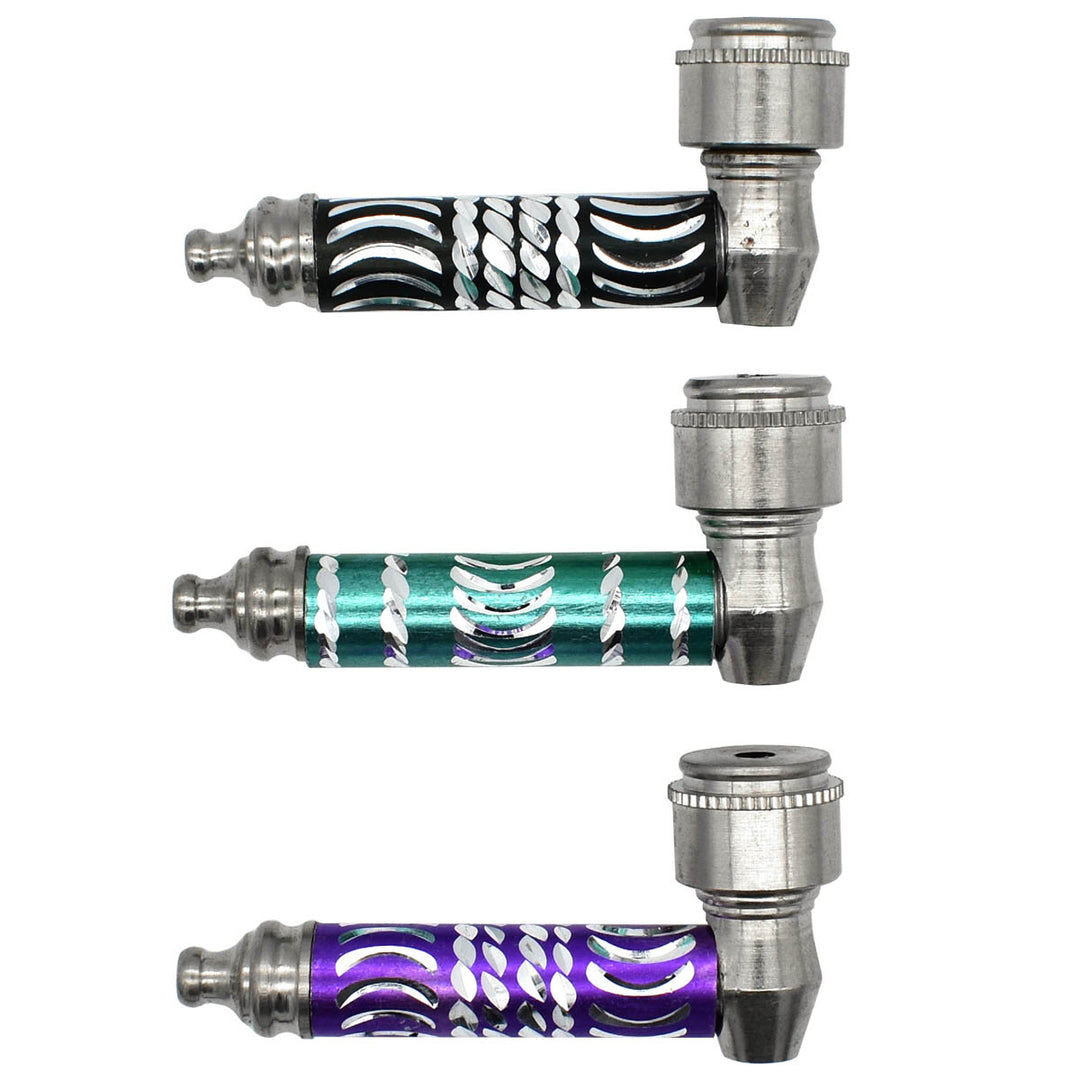 Mini Metal Smoking Pipes Glass Pipes Vapebatt