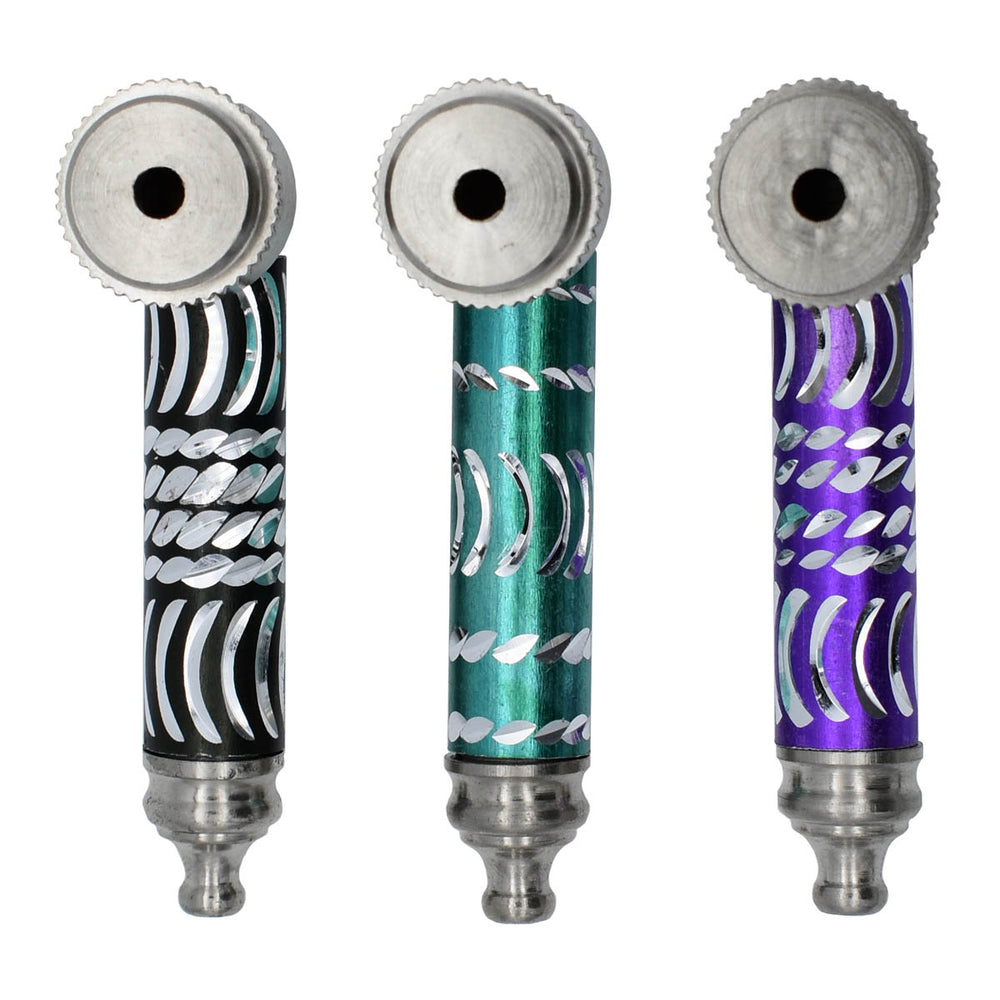 Mini Metal Smoking Pipes Glass Pipes Vapebatt