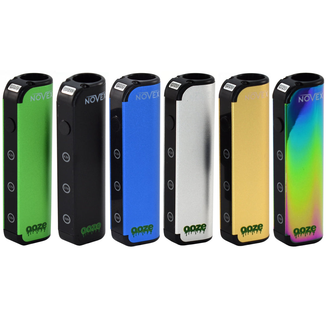 Ooze NOVEX 510 Thread Vape Cart Battery Vape Batteries Ooze