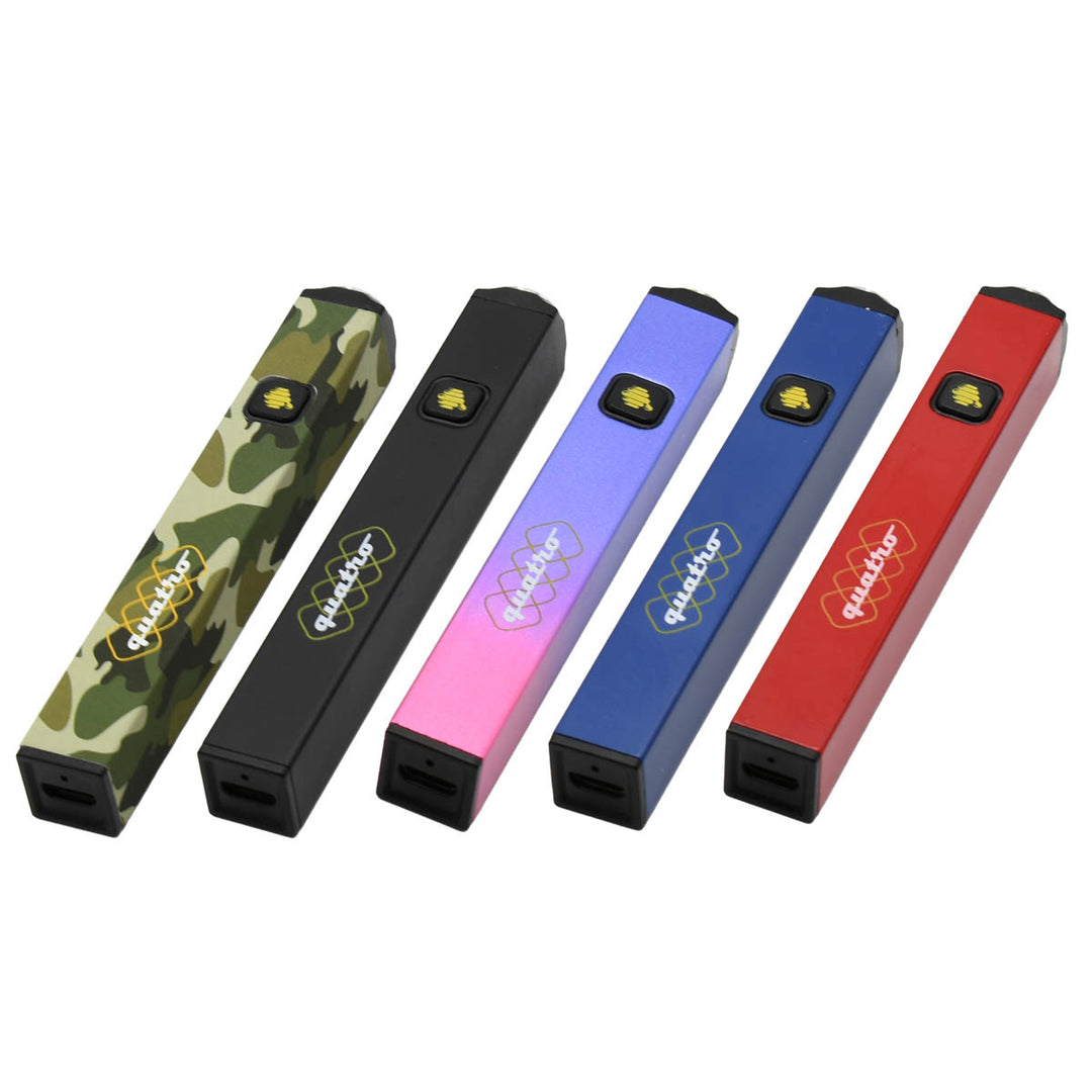 Honeystick Quatro Square 510 Thread Vape Cart Pen Battery  Honeystick