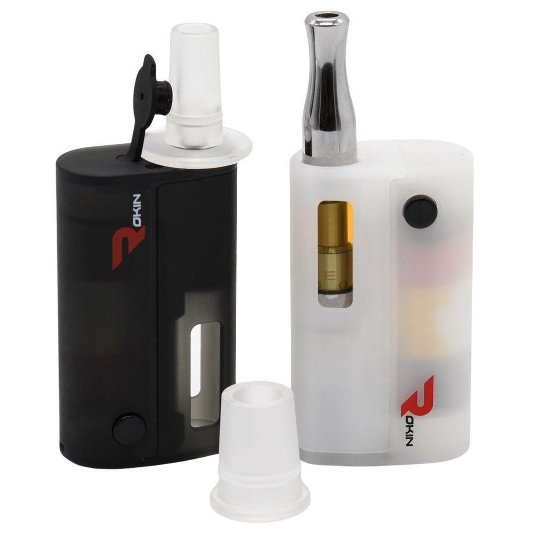 Rokin Mini Tank 2.0 - A 510 Thread Oil Vape Cart Battery & Water Pipe Adapter Cartridge Battery Rokin