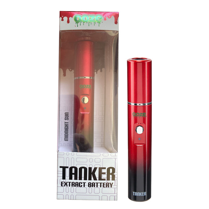 Ooze Tanker Wax & Thick Oil 510 Thread Cart Battery Vape Batteries Ooze Midnight Sun