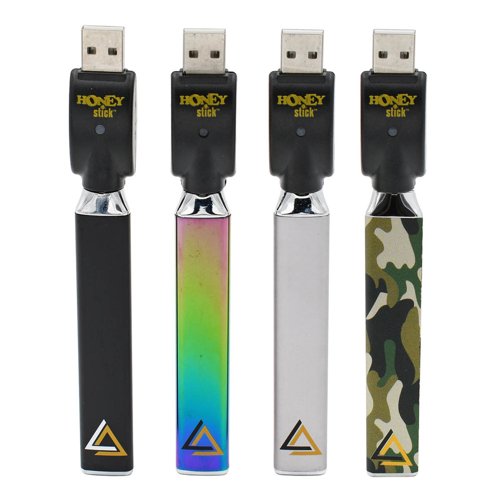 Honeystick Trigon 510 Thread Vape Cart Pen Battery  Honeystick