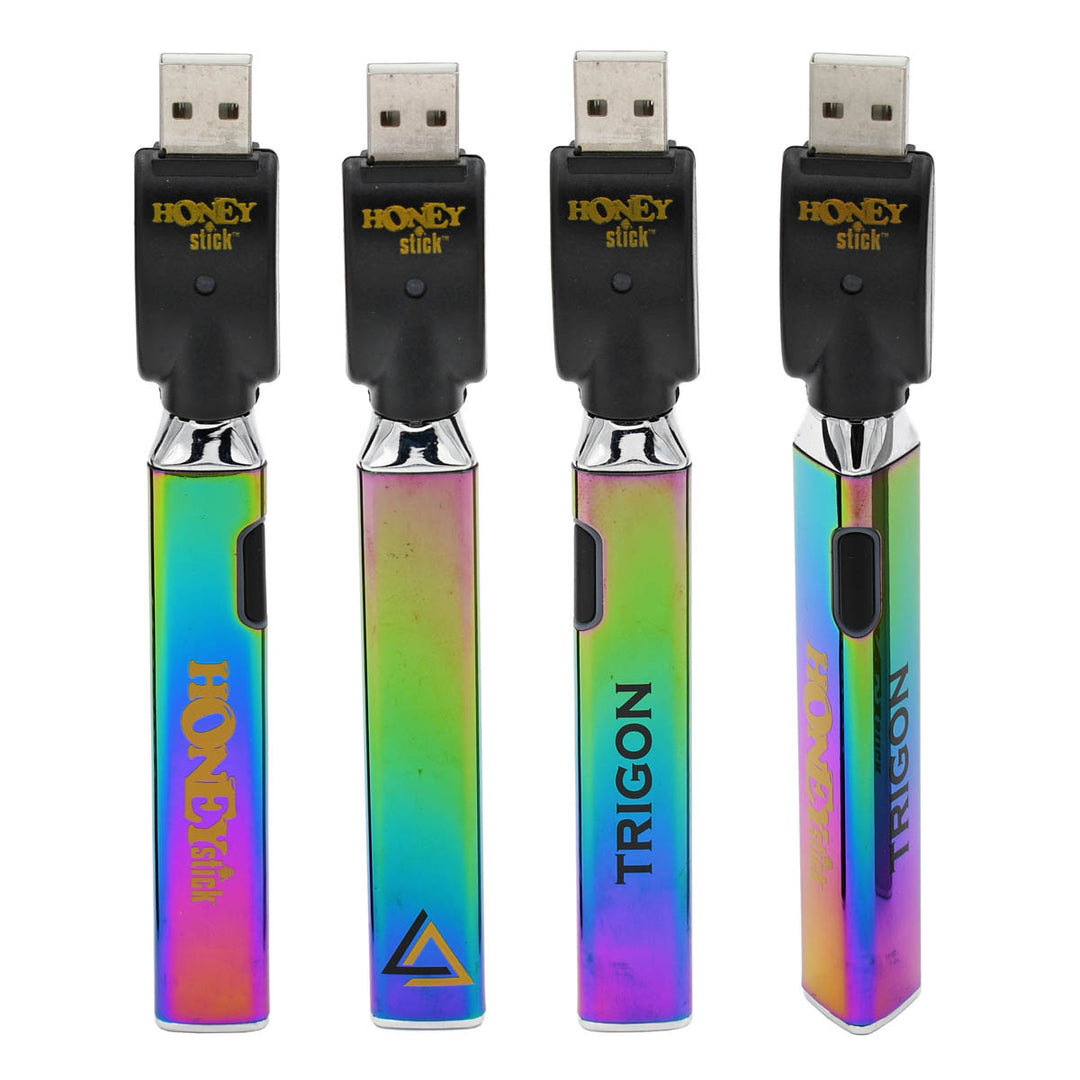 Honeystick Trigon 510 Thread Vape Cart Pen Battery  Honeystick