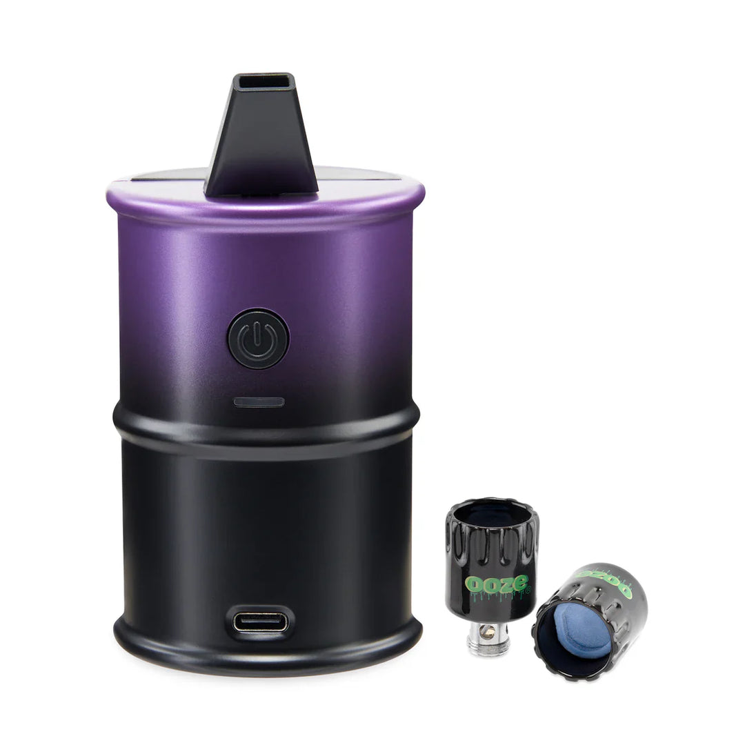 Ooze Electro Barrel Electric Dab Rig Wax Vaporizer Review