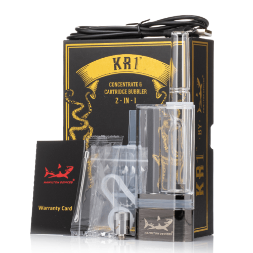 Hamilton Devices Kr1 2 In 1 510 Thread Vape Cart Bubbler Review