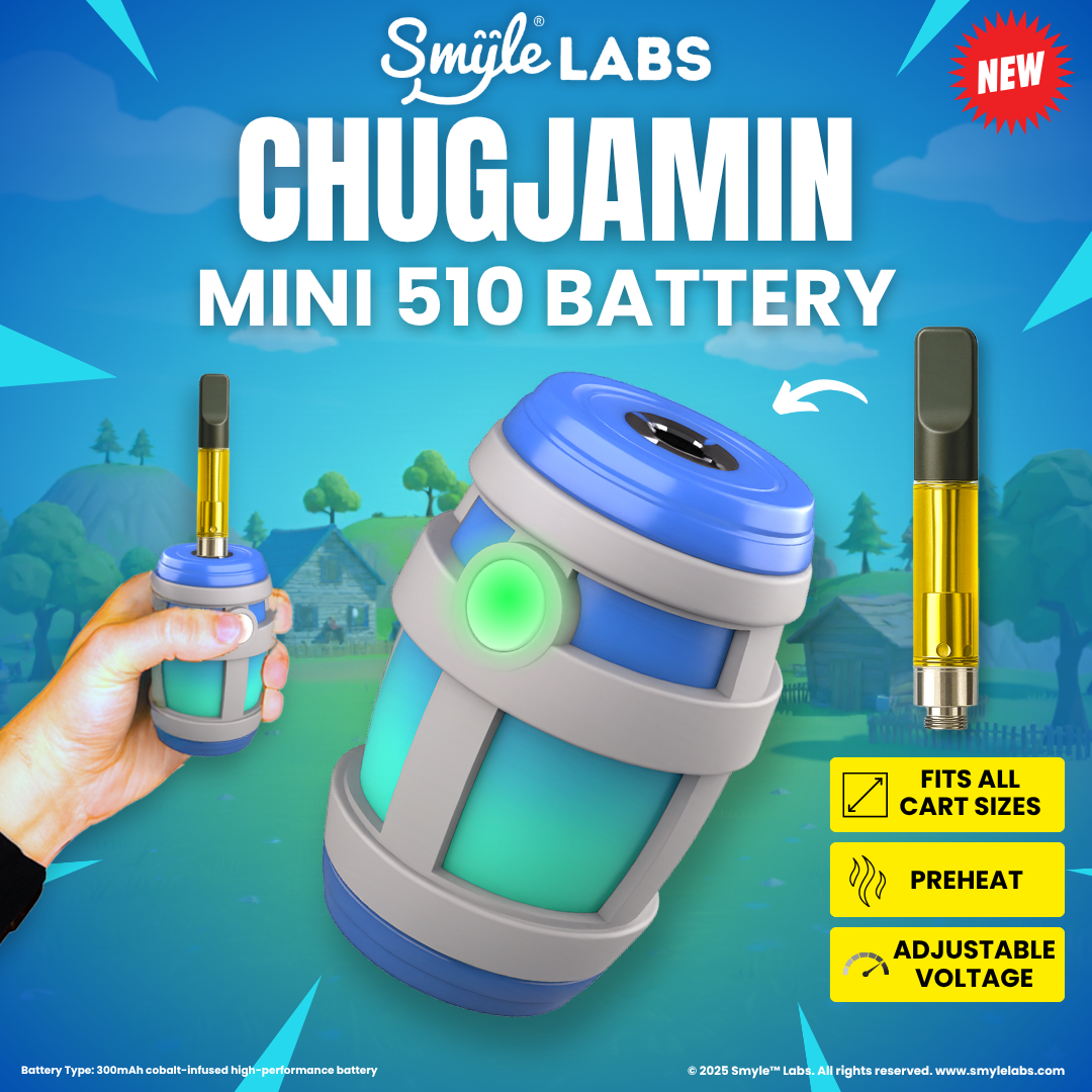 Smyle Labs Chugjamin 510 Thread Vape Cart Battery