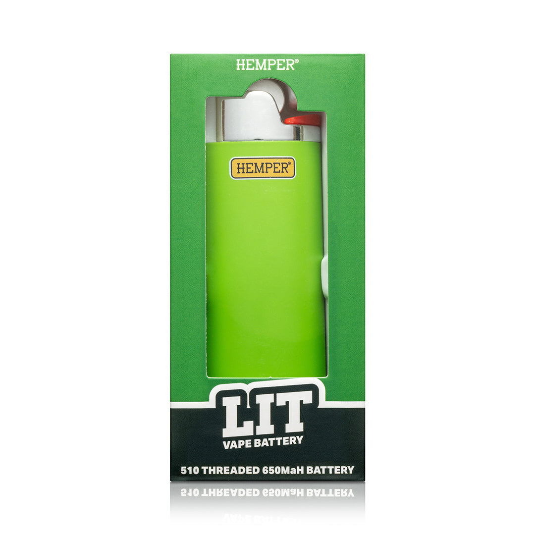 Hemper LIT 510 Thread Vape Cart Battery