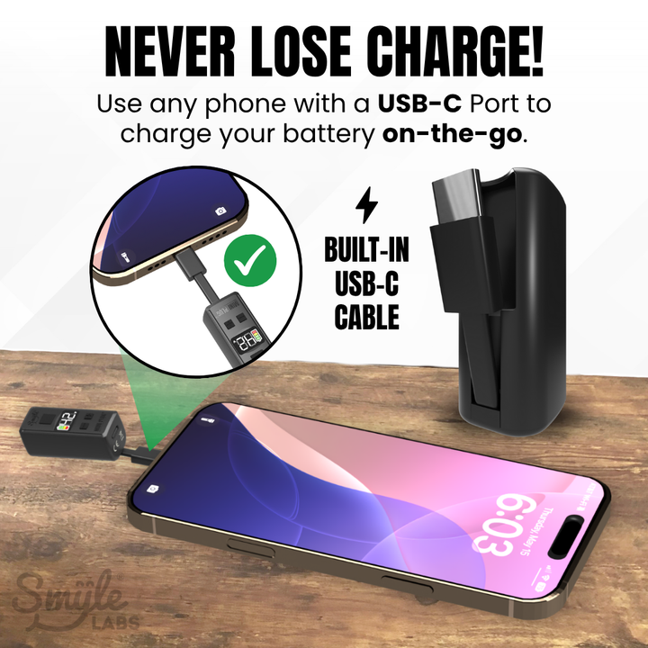 Smyle Labs Mini Plug 510 Thread Vape Cart Battery