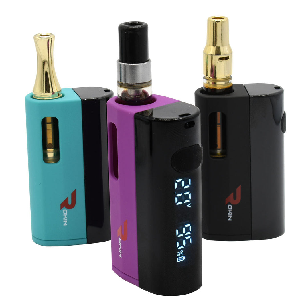 Rokin Mini Tank PRO 510 Thread Vape Cart Battery Vape Batt Rokin Mini Tank PRO 510 Thread Vape Cart Battery Vape Batt