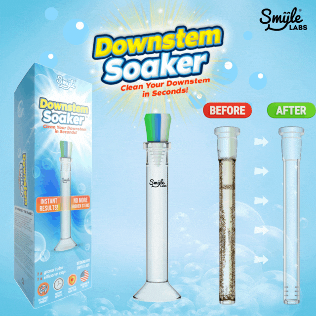 Smyle Labs Downstem Soaker Glass Cleaner Resin Remover