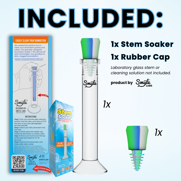 Smyle Labs Downstem Soaker Glass Cleaner Resin Remover