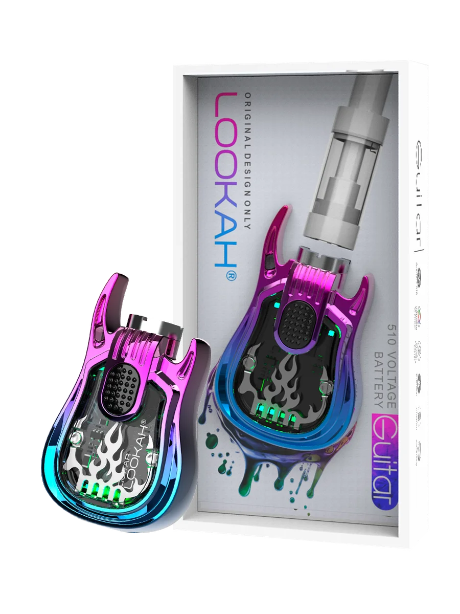 Lookah Guitar 510 Thread Vape Cart Battery