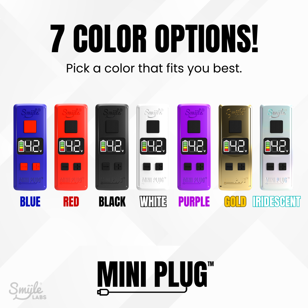 Smyle Labs Mini Plug 510 Thread Vape Cart Battery