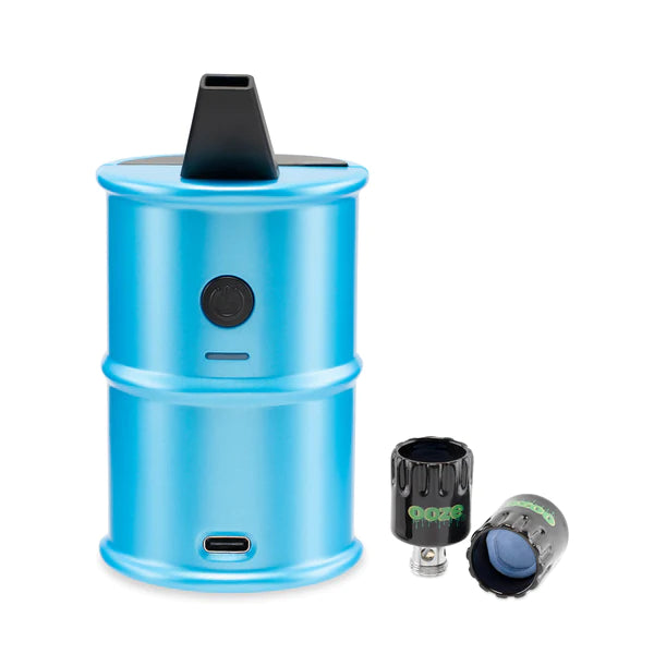 Ooze Electro Barrel E-Rig – C-Core 2000 MAh Dab Pen Ooze Sapphire Blue  