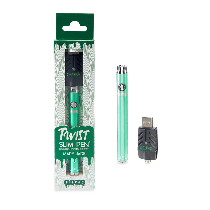Ooze Slim Twist 510 Thread Vape Cart Pen Battery