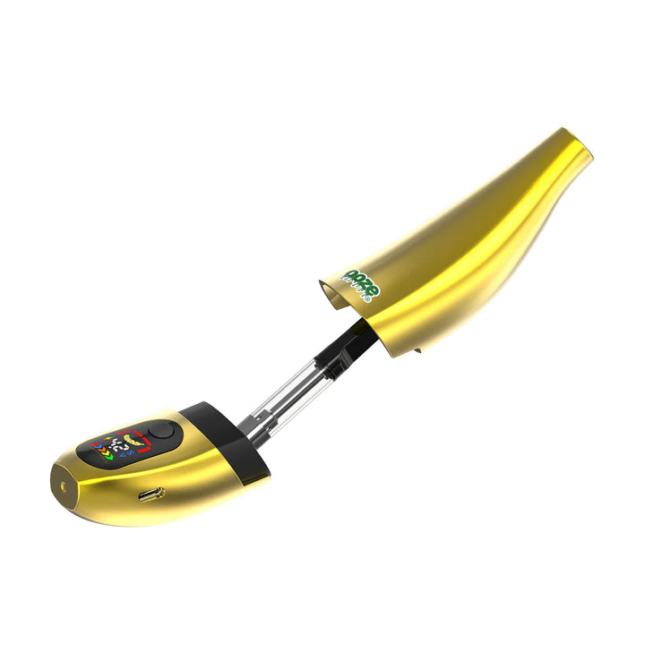 Ooze Peel Banana Discreet 510 Thread Vape Cart Battery