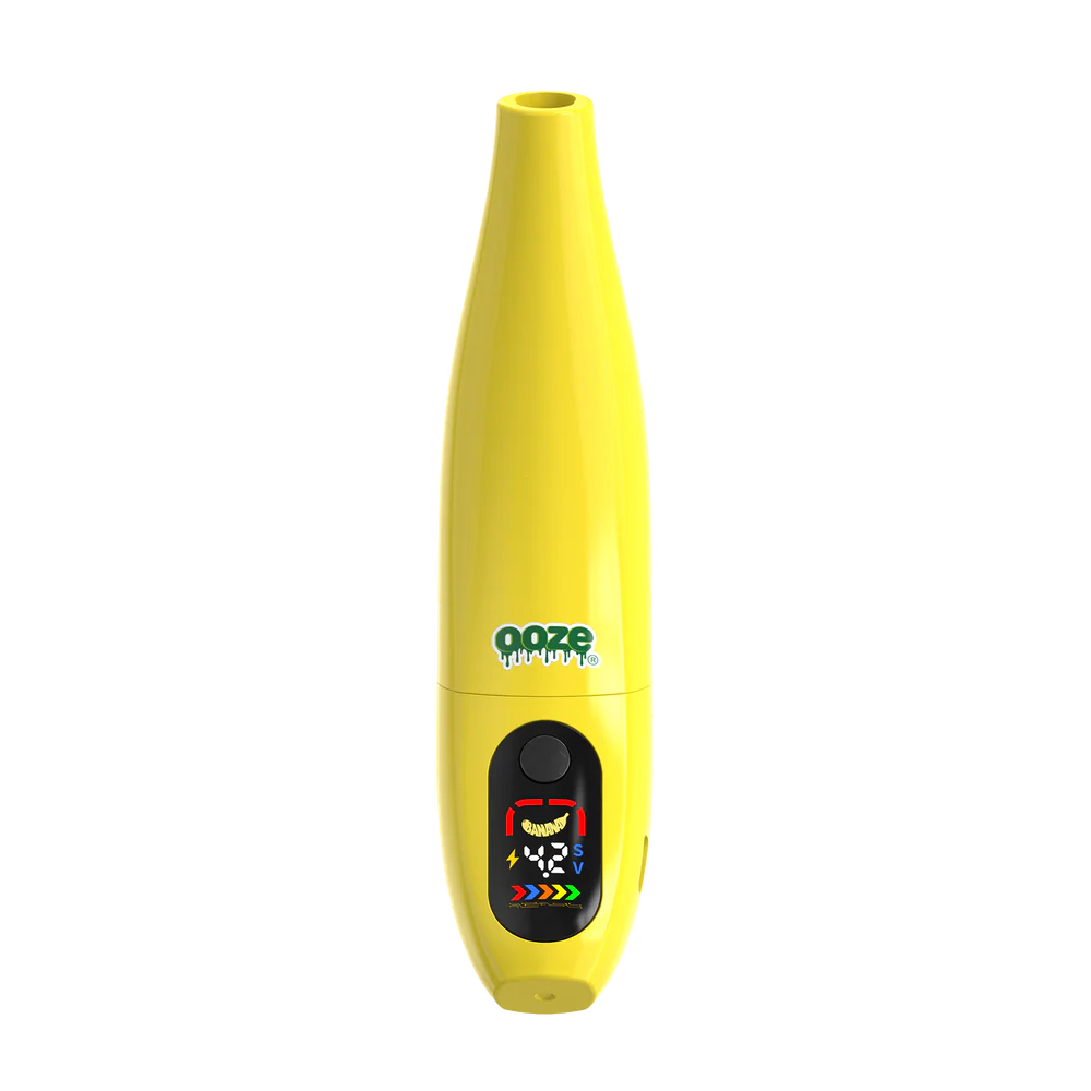 Ooze Peel Banana Discreet 510 Thread Vape Cart Battery