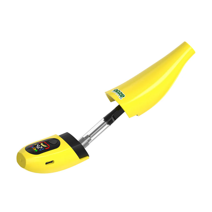 Ooze Peel Banana Discreet 510 Thread Vape Cart Battery