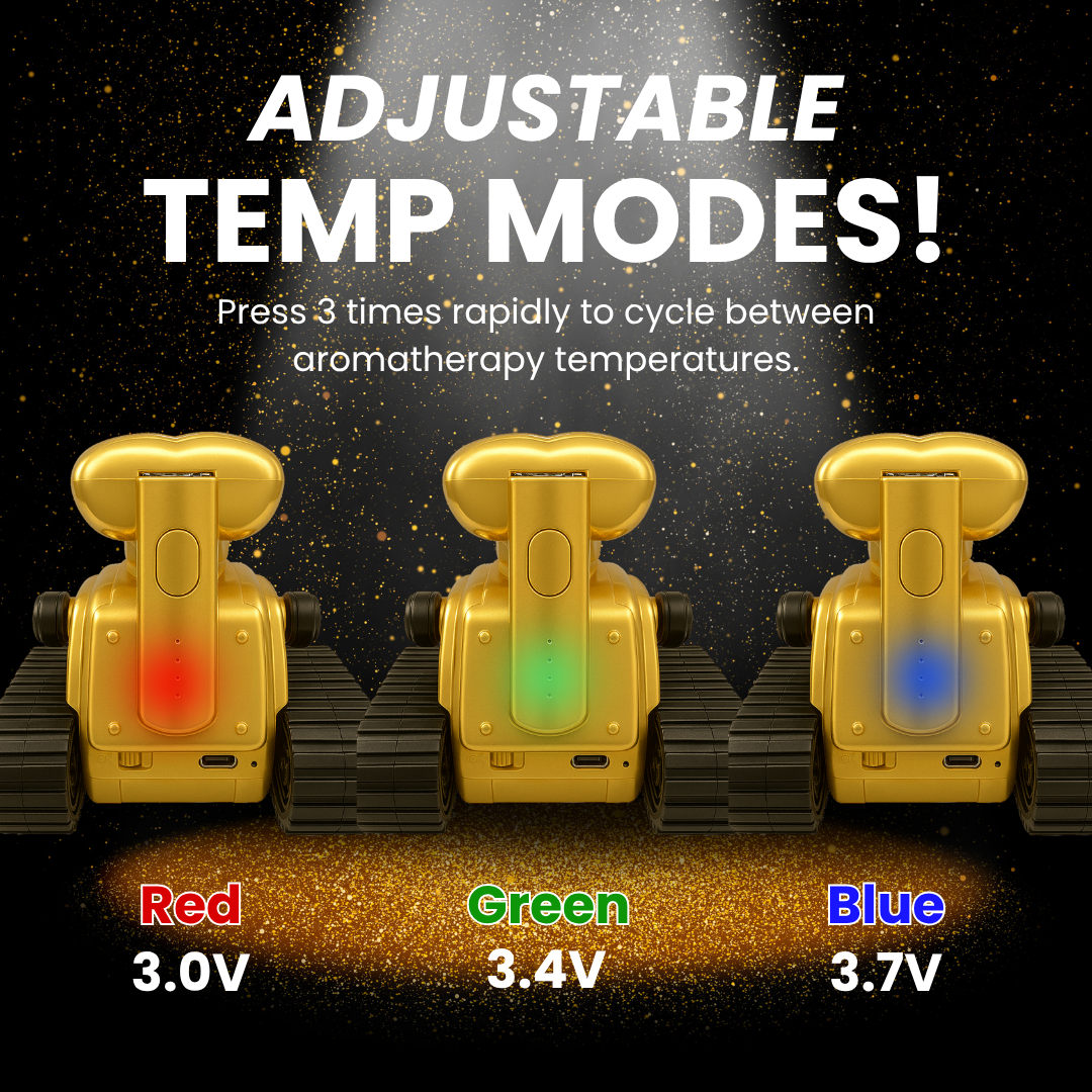 Smyle Labs Robotjamin Limited Edition Remote Control 510 Thread Vape Cart Battery