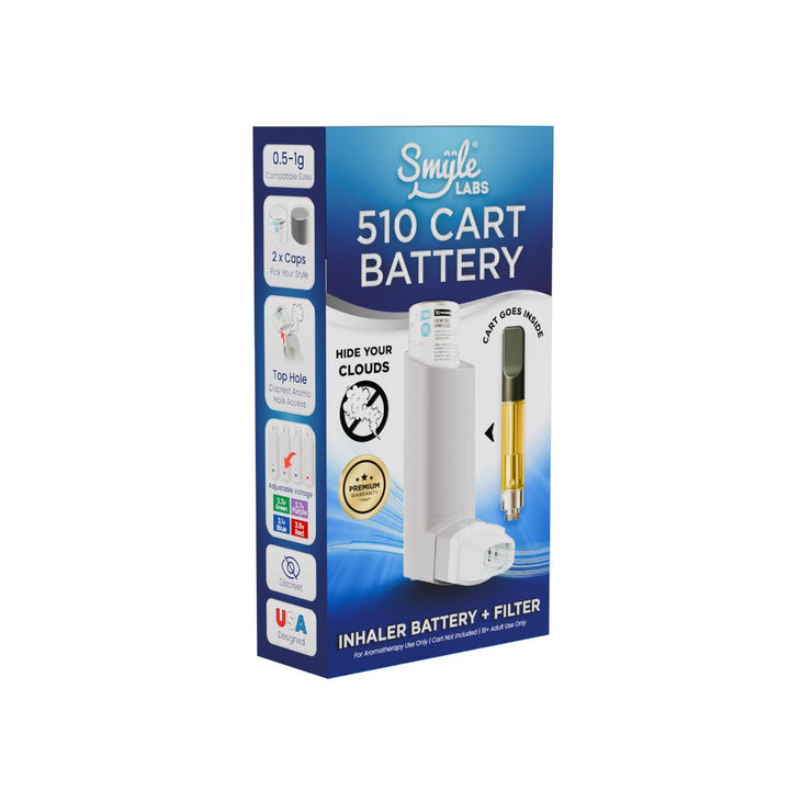 Smyle Labs Inhaler 510 Thread Vape Cart Battery