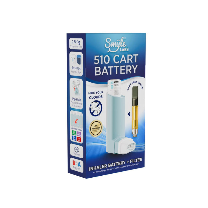 Smyle Labs Inhaler 510 Thread Vape Cart Battery