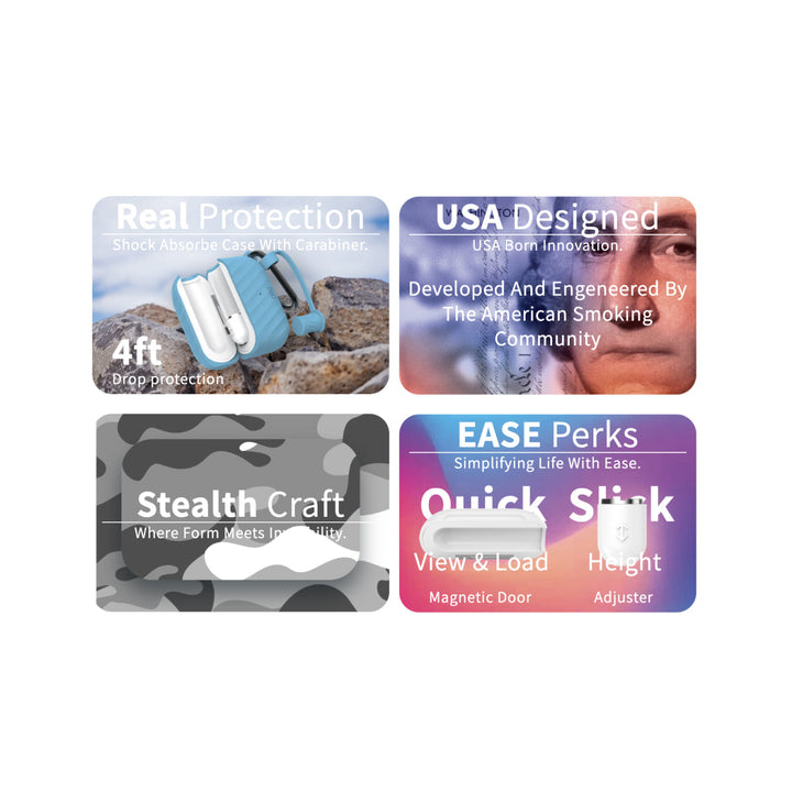 Yocan Black Case 510 Thread Vape Cart Battery