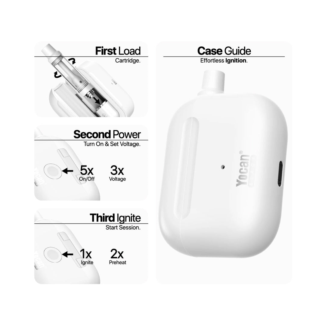 Yocan Black Case 510 Thread Vape Cart Battery