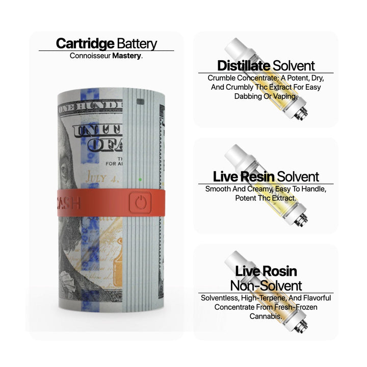 Yocan Black Cash 510 Thread Vape Cart Battery